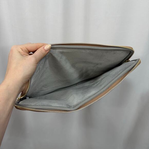 Mosiso 13-14 Inch Laptop Case Cord Bag Two Piece Set Pink Padded Zip Top - Picture 2 of 5